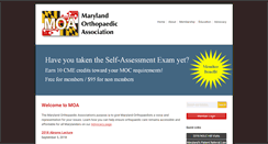 Desktop Screenshot of mdortho.org